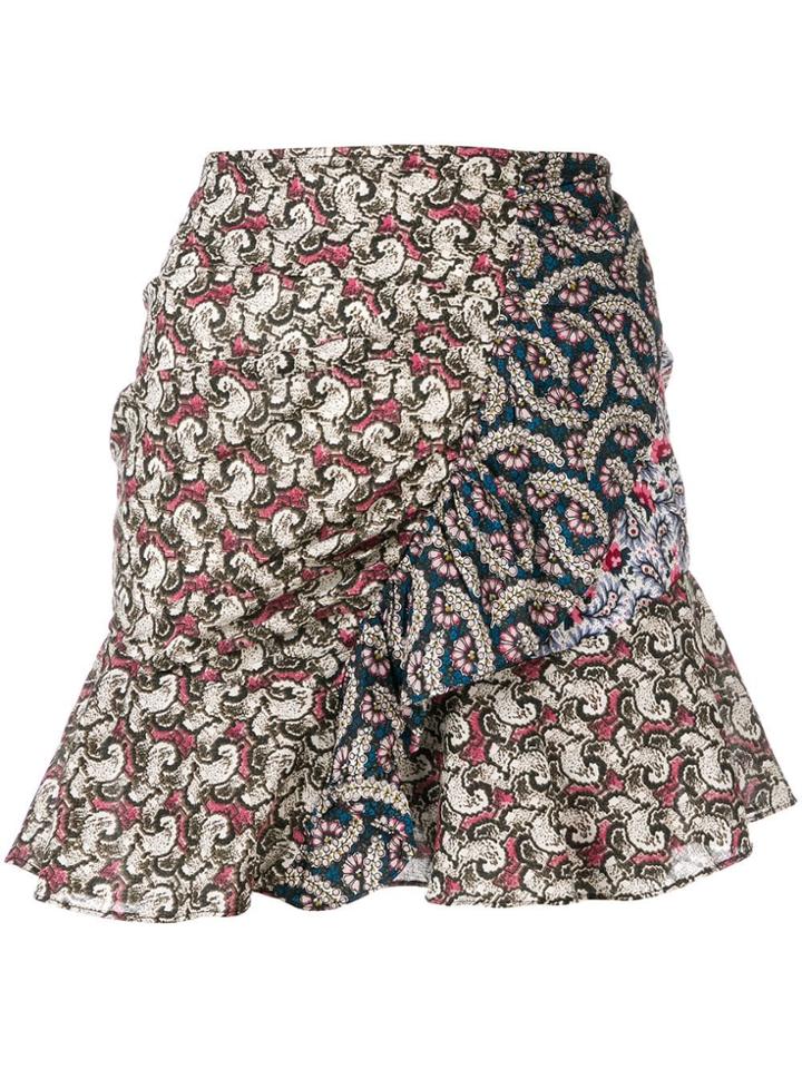 Isabel Marant Étoile All-over Print Skirt - Pink
