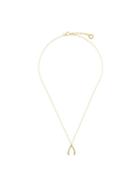 Nialaya Jewelry 'skyfall' Wishbone Necklace - Yellow