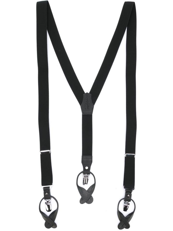 Yohji Yamamoto Adjustable Braces - Black