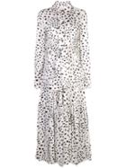 Carolina Herrera Printed Maxi Dress - White