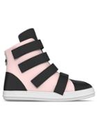 Myswear Bond Hi-top Sneakers, Women's, Size: 36, Pink/purple, Nappa Leather/rubber