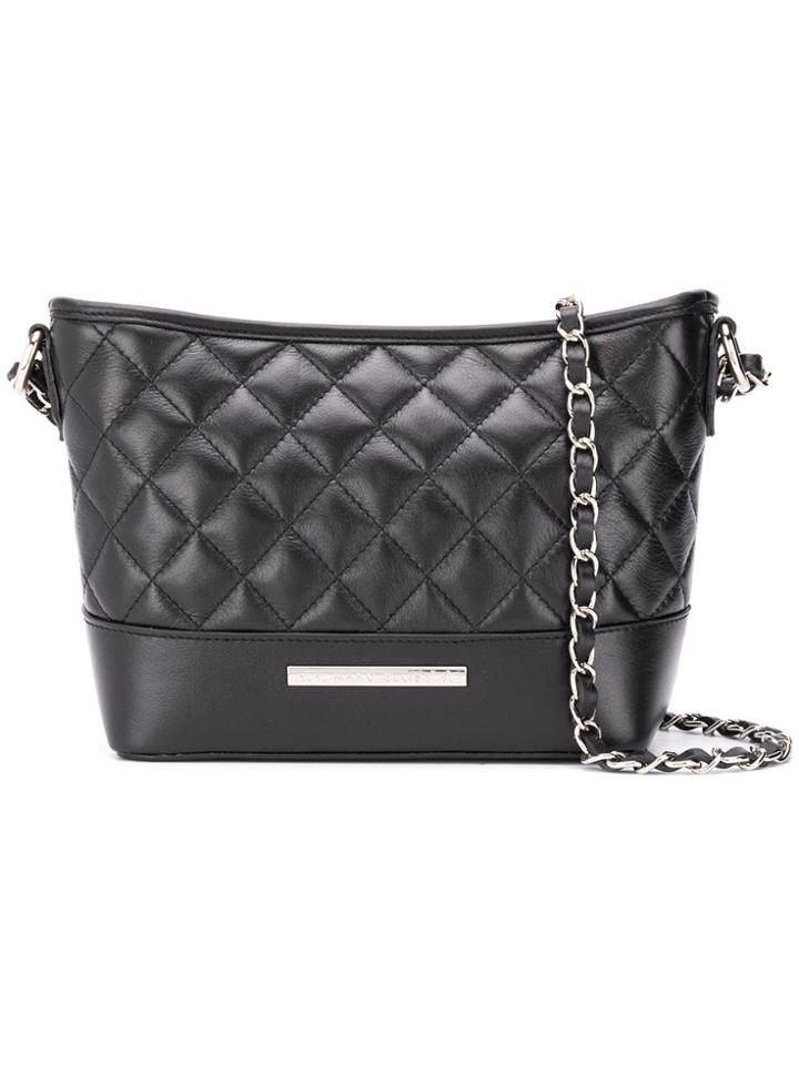 Marc Ellis Lindsey Quilted Shoulder Bag - Black