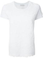 Moncler Floral Macramé T-shirt, Women's, Size: Xs, White, Cotton
