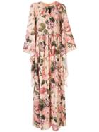 Ingie Paris Floral Empire Dress - White