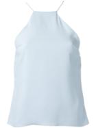 Egrey Sleeveless Top, Women's, Size: 38, Blue, Polyester