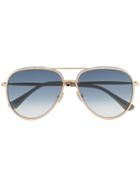 Jimmy Choo Eyewear Triny Sunglasses - Gold