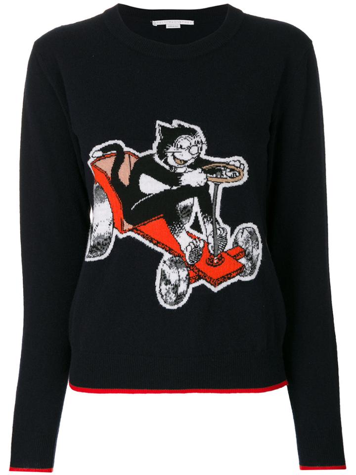Stella Mccartney The Dandy Print Jumper - Blue