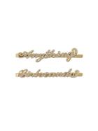 Zadig & Voltaire Motto Hair Pin - Gold