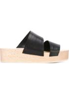 Roberto Del Carlo Platform Slider Sandals
