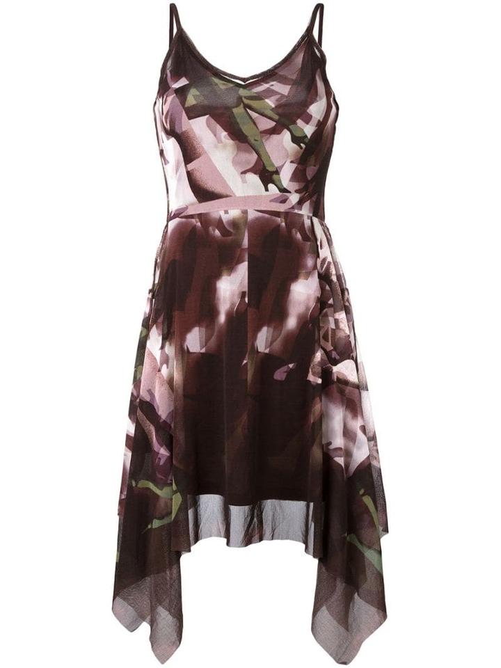 Jean Paul Gaultier Pre-owned 'legs' Printed Dress - Red