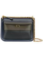 Marni - Trunk Shoulder Bag - Women - Calf Leather - One Size, Blue, Calf Leather