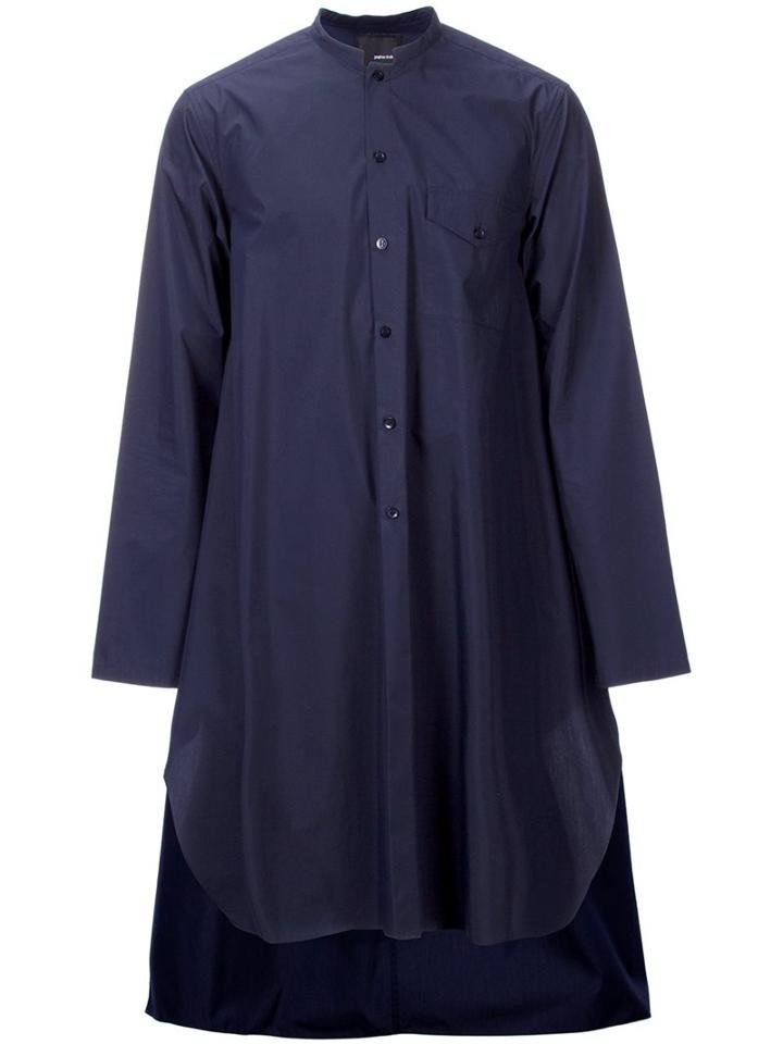 Yoshio Kubo Mandarin Neck Long Shirt