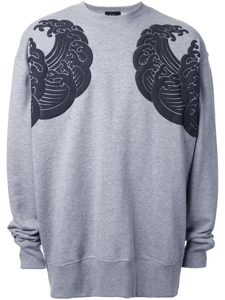 G.v.g.v. 'nami' Oversize Sweatshirt, Men's, Grey, Cotton