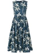 's Max Mara Printed Sleeveless Dress - Blue
