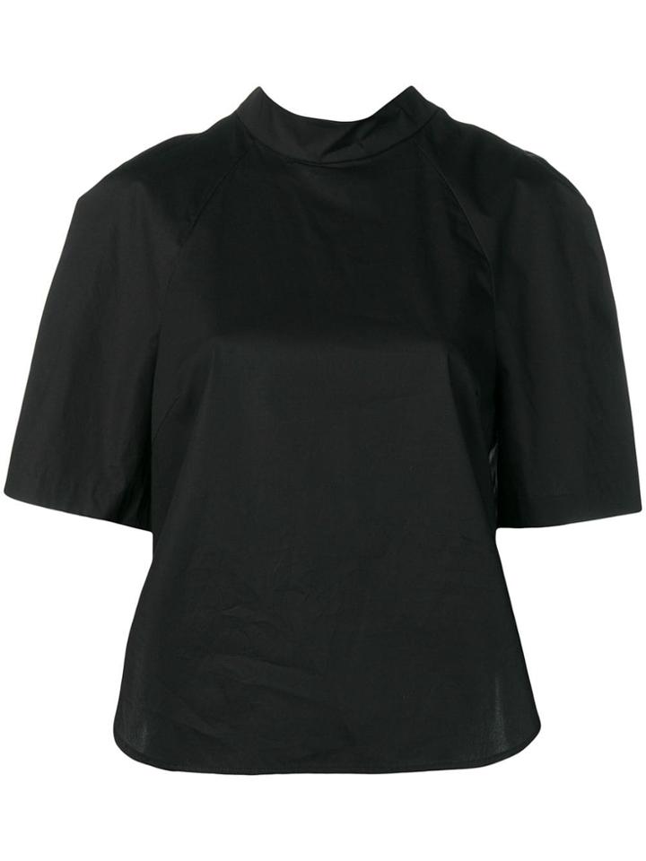 Enföld Knot Back Top - Black