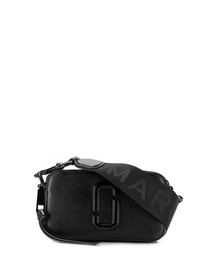 Marc Jacobs Saffiano Snapshot Camera Bag - Black