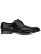 Dolce & Gabbana Piped Derby Shoes - Black