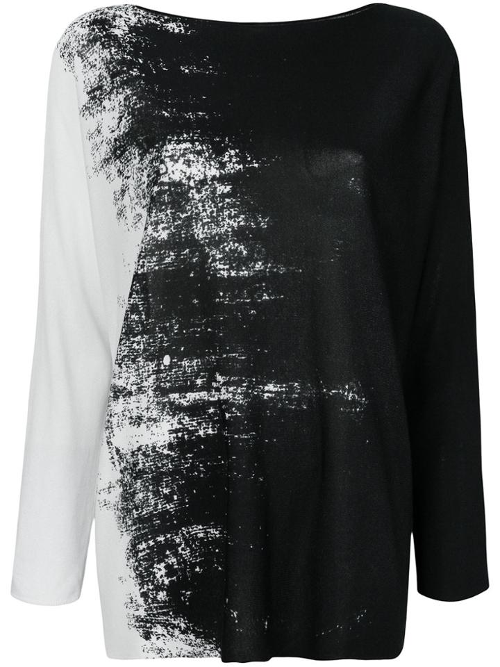 Pierantoniogaspari Printed Sweater - Black