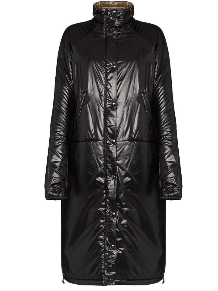 Kassl Editions Long Puffer Coat - Black