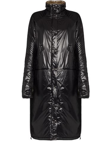 Kassl Editions Long Puffer Coat - Black