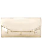 Tory Burch Medium Elizabeth Clutch, Women's, Grey, Leather
