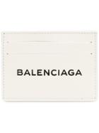Balenciaga Logo Printed Cardholder - White
