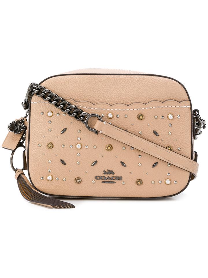 Coach Prairie Rivet Camera Bag - Nude & Neutrals