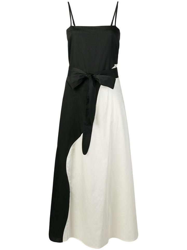Mara Hoffman Monochrome Evening Dress - Black