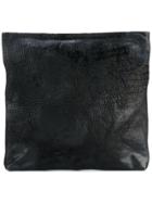 The Last Conspiracy Large Reversed Clutch - Black