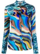 Roberto Cavalli Roberto Cavalli Jwt7114pt71 D1772 Blue Multi