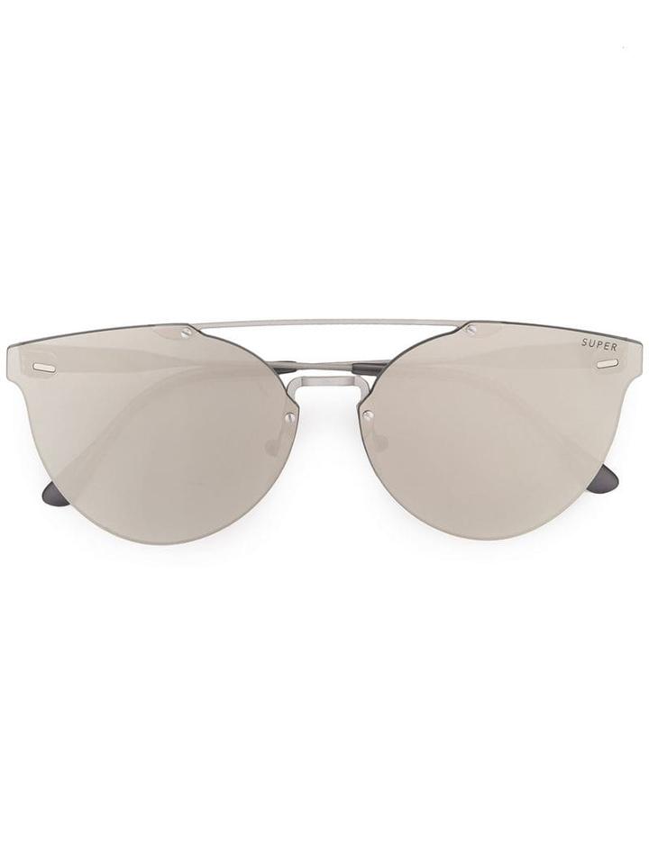Retrosuperfuture Double Bridge Sunglasses - Neutrals