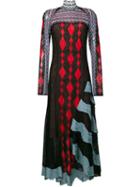Peter Pilotto Wavy Jacquard Lace Dress