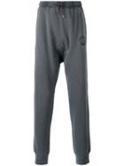 Vivienne Westwood - Skinny Logo Sweatpants - Men - Cotton - M, Grey, Cotton