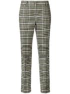 P.a.r.o.s.h. Checked Tailored Trousers - Nude & Neutrals