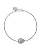 Boucheron Small 18kt White Gold And Diamond Serpent Bohème Bracelet -