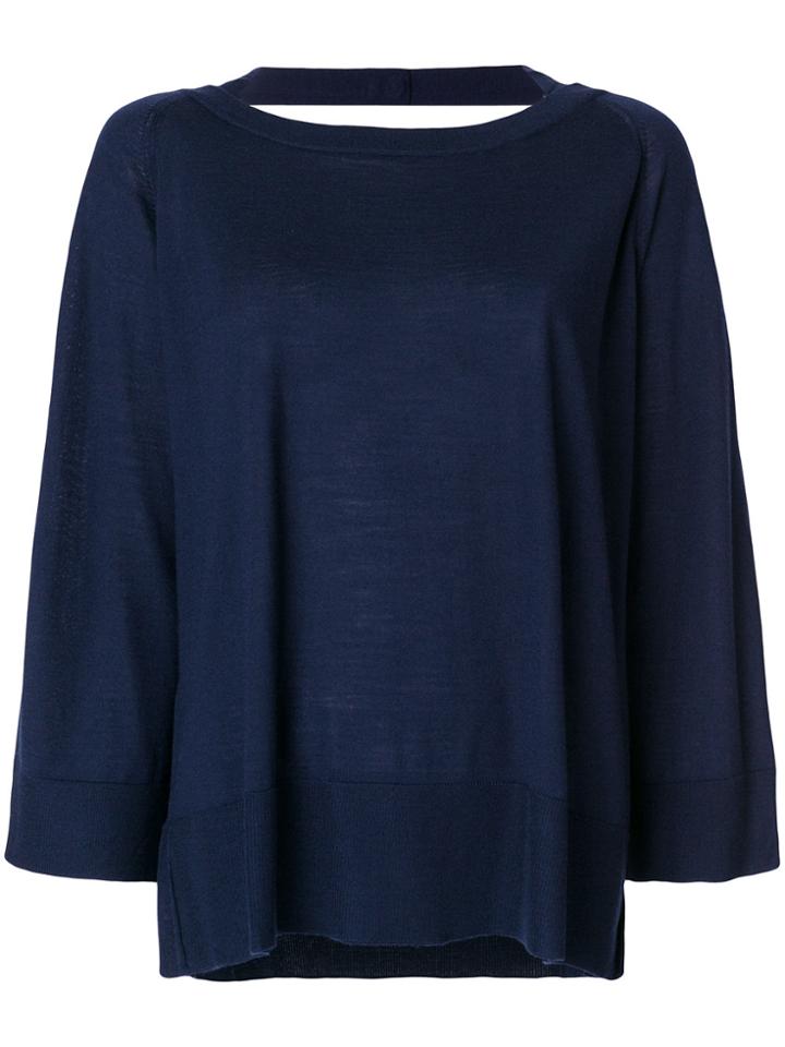 Prada Long Sleeve Blouse - Blue