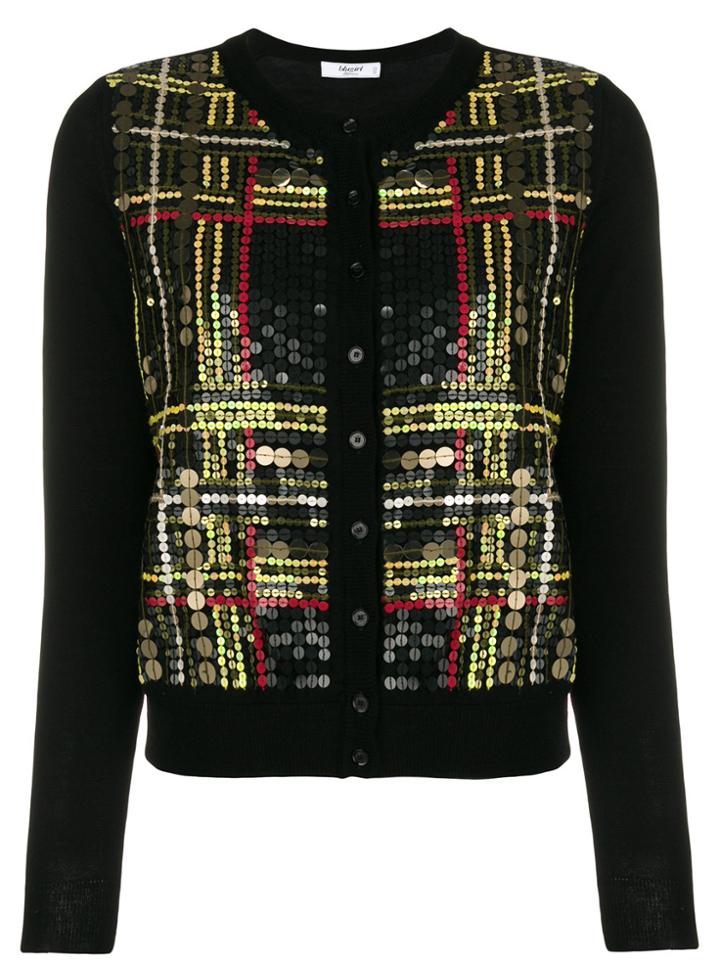Blugirl Sequin-embellished Cardigan - Black