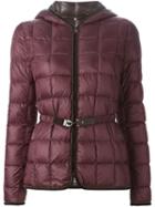 Fay Feather Down Jacket, Women's, Size: Large, Red, Polyamide/cotton/feather Down
