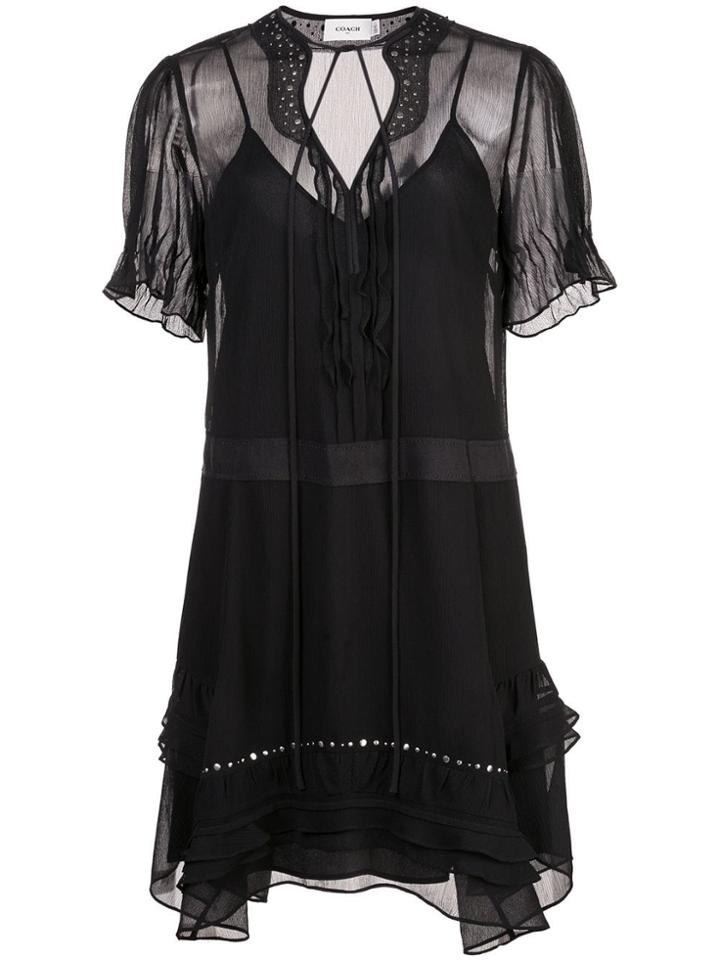Coach Tiered Dress - Black
