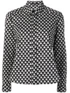 Gucci Vintage Polka Dot Printed Shirt - Grey