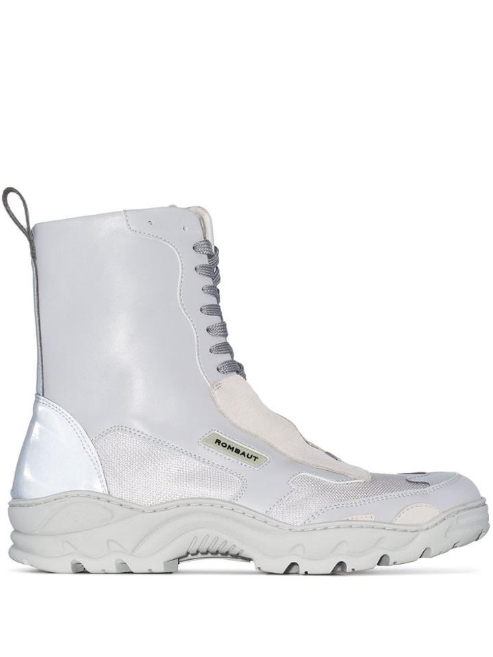 Rombaut Boccaccio Lace-up Ankle Boots - Grey