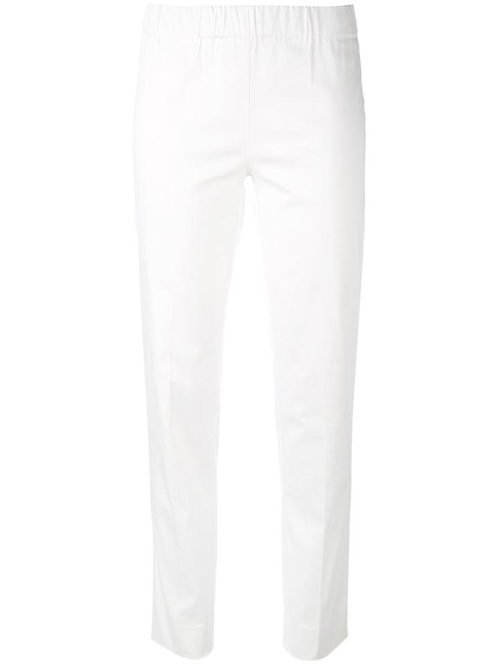 P.a.r.o.s.h. - Colty Trousers - Women - Cotton/spandex/elastane - M, White, Cotton/spandex/elastane