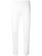 P.a.r.o.s.h. - Colty Trousers - Women - Cotton/spandex/elastane - M, White, Cotton/spandex/elastane
