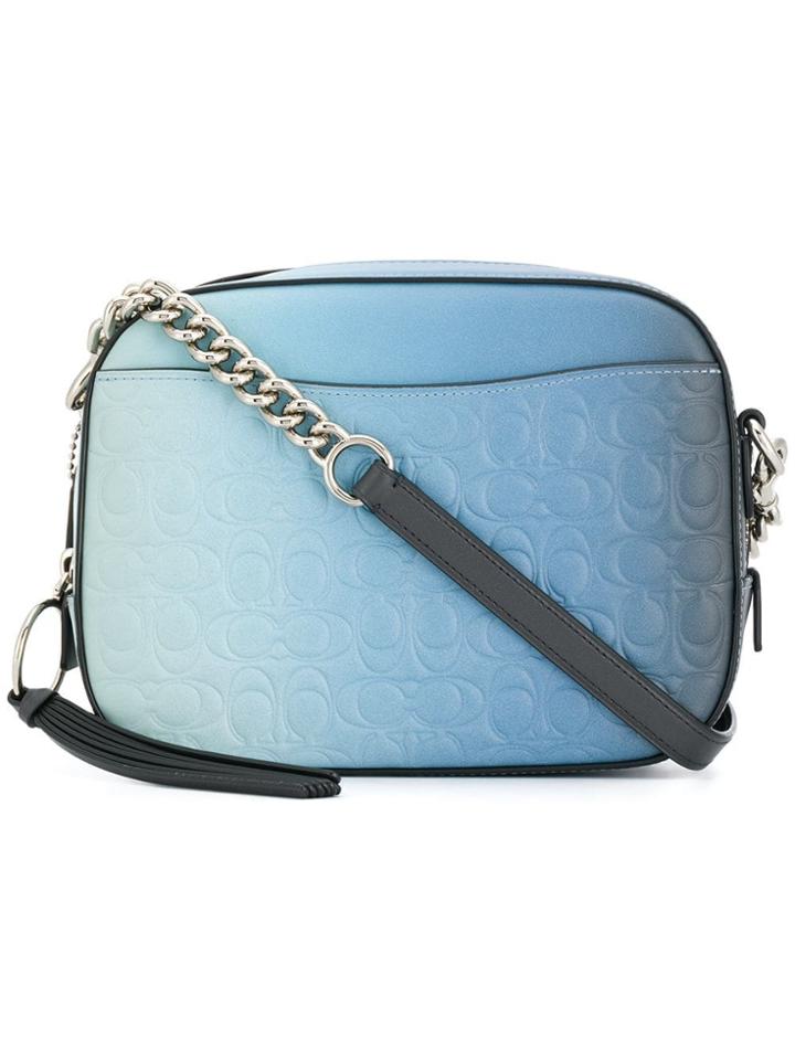 Coach Ombré Print Crossbody Bag - Blue