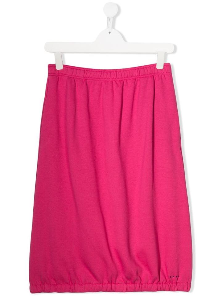 Marni Kids Teen Contrast Patch Pocket Shirt - Pink