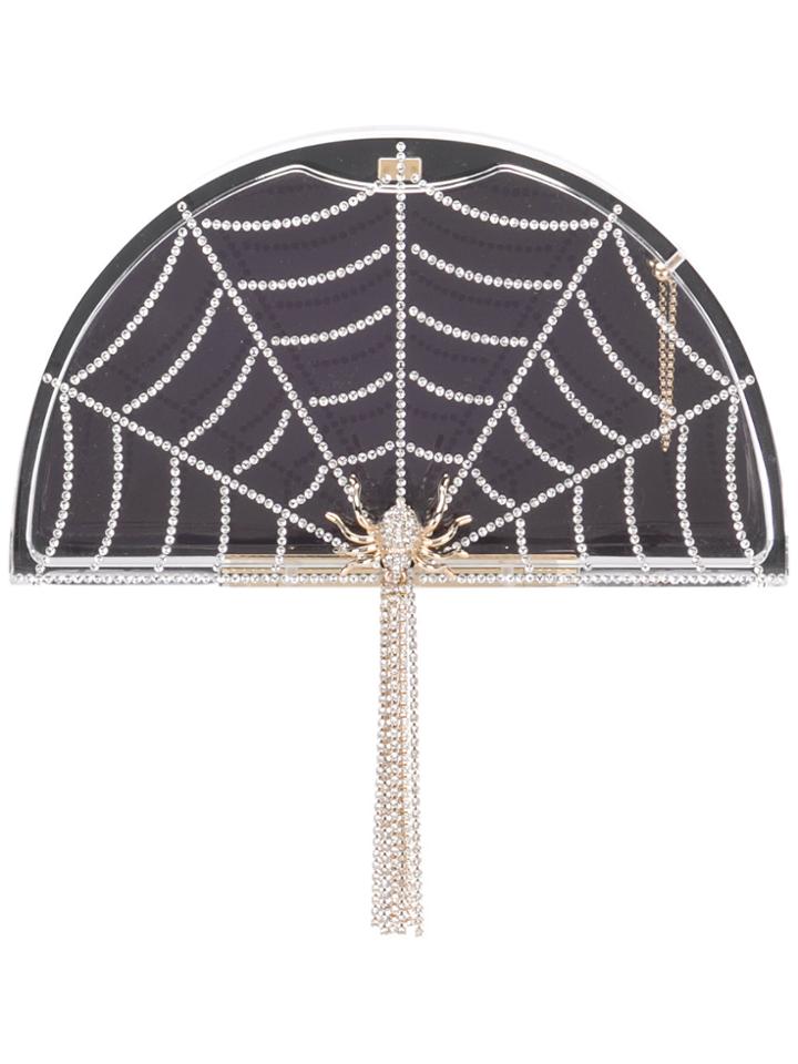Charlotte Olympia Web Clutch - Black