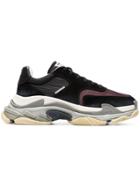 Balenciaga Black And Grey Triple S Sneaker
