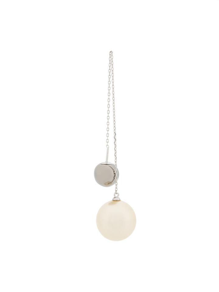 Marc Jacobs Pearl Drop Earring - Multicolour