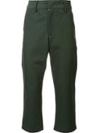 Bristol Cropped Trousers, Men's, Size: Xl, Green, Cotton