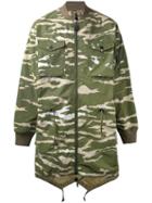 Maharishi - Camouflage Parka - Men - Nylon - M, Green, Nylon